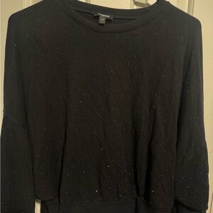 Express Black Studded Sweatshirt